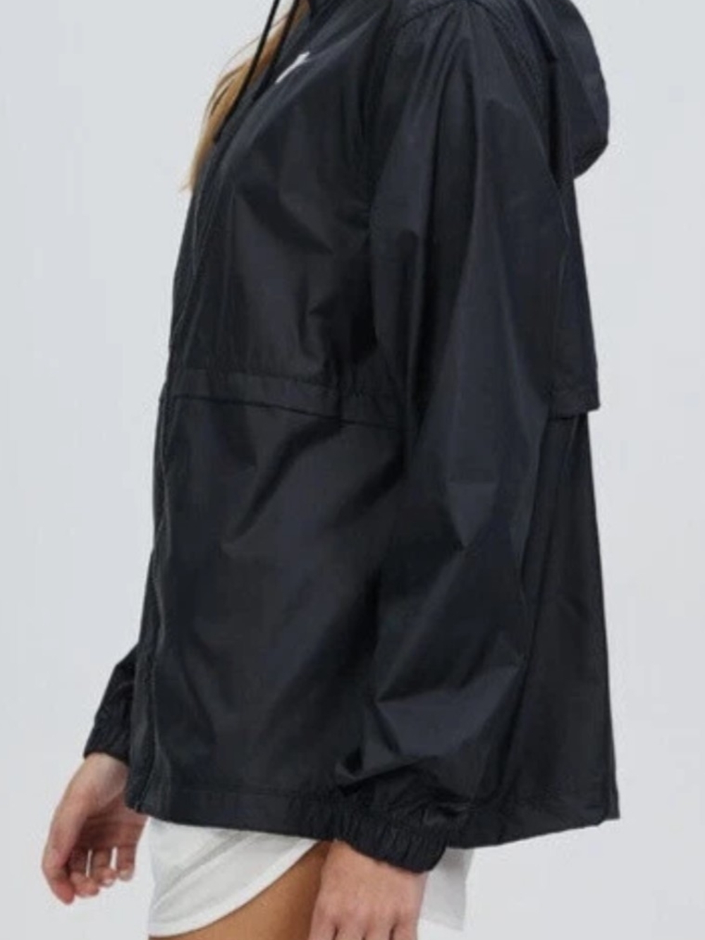 Nike Sportswear Women's Black Essential Repel Woven Jacket Size XL Used Exc - Picture 2 of 7
